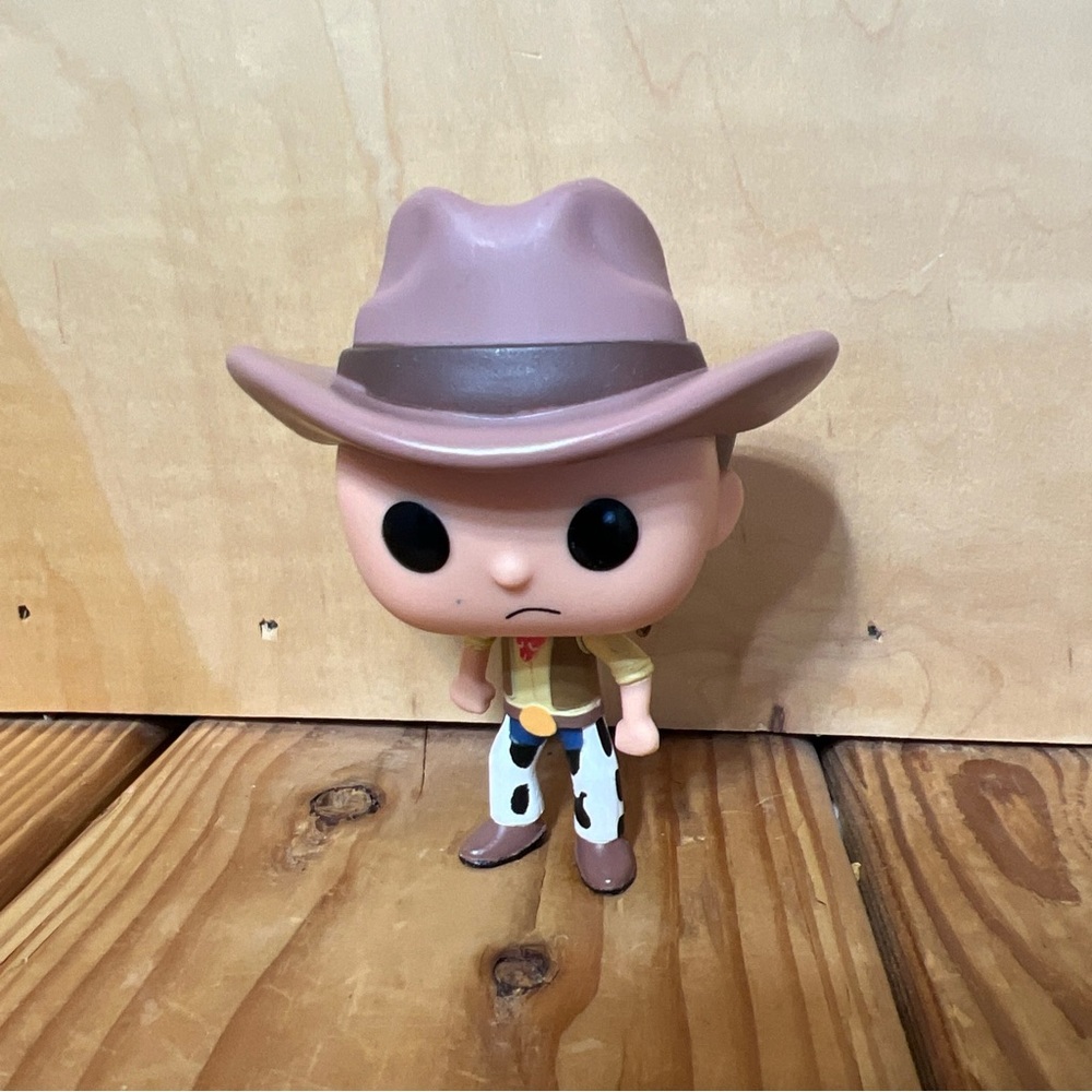Funko Pop Lonely Western Morty with out Rick